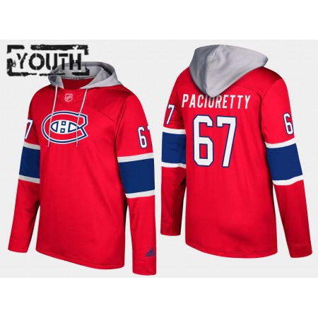 Kinder Montreal Canadiens Max Pacioretty 67 N001 Pullover Hooded Sweatshirt
